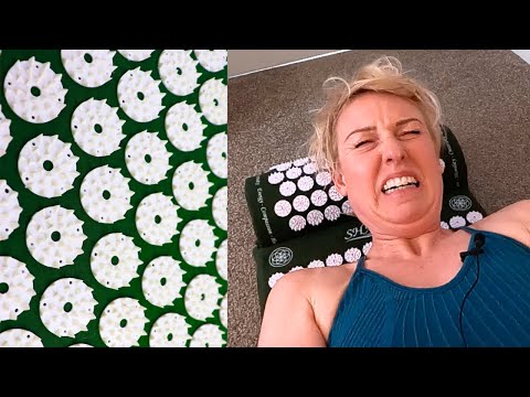 I Laid on These Spikes Everyday (acupressure mat experiment)