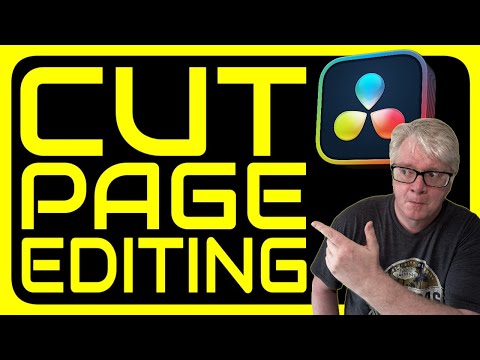Editing with the Cut Page in DaVinci Resolve