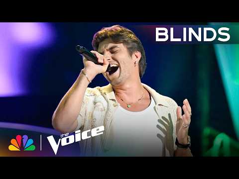 Daniel Sovich Adds Broadway Flair to “Just the Way You Are” | The Voice Blind Auditions | NBC