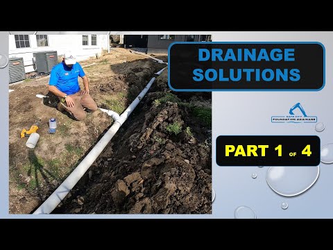 Part 1 of 4 - Drainage pipe and start grading