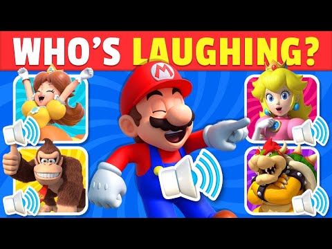 Guess The Mario Characters By Their Laugh...! 🔊😂🍄