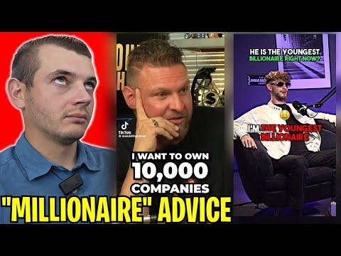 Worst "Millionaire" Advice From Influencer Podcasts