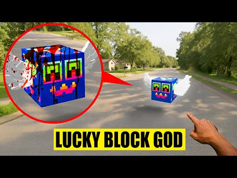 DRONE catches LUCKY BLOCKS from STEAL A BRAINROT in REAL LIFE!! (STEAL A BRAINROT MOVIE!)