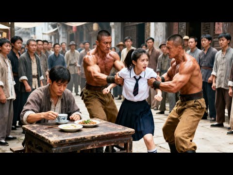 Japanese martial artist bullies a schoolgirl, but a passing Chinese master kills him instantly!