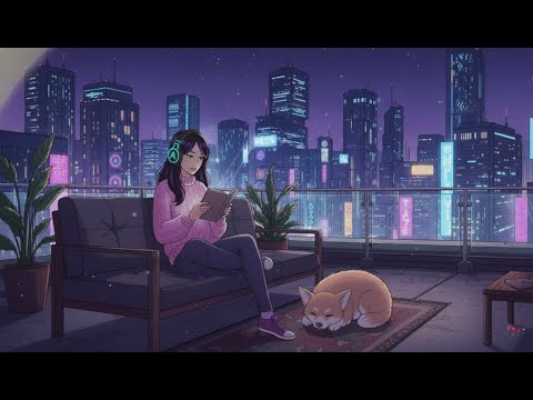 Lofi Funk Music for Focus & Rhythm 🌃 Neo Rooftop Groove Mix [1 Hora 11 Min]