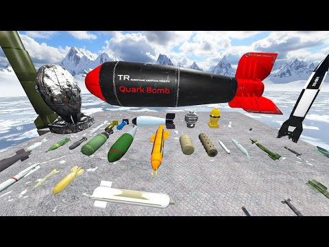 Testing Every Nuclear Bomb During Winter | GMod