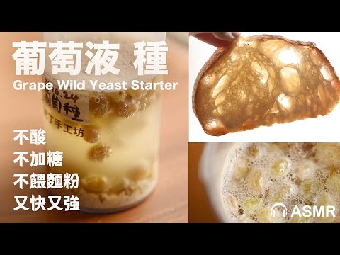 The EASIEST Natural Yeast Starter (Just 2 Ingredients!)成功率100%❗️最簡單的天然酵母〡只有🍇葡萄乾+水 〡語音旁白