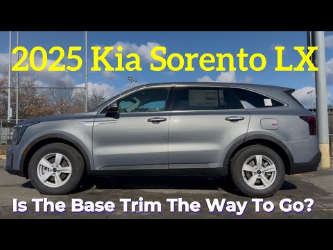 2025 Kia Sorento LX: The Best Family SUV You Didn’t Consider?