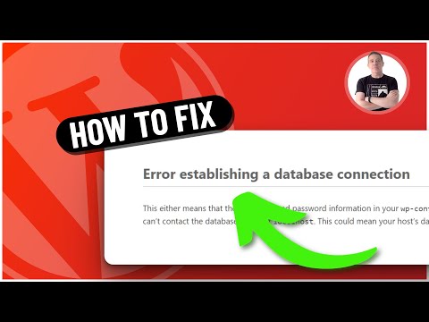 Fix Error Establishing A Database Connection In WordPress
