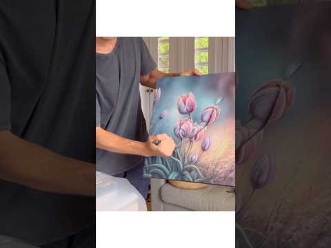 Collage Art Using My Original Acrylic Paintings #shorts #artist #art #artwork