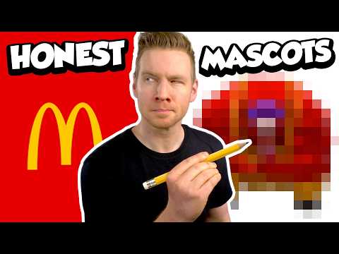 I Designed HONEST Mascots for these companies...