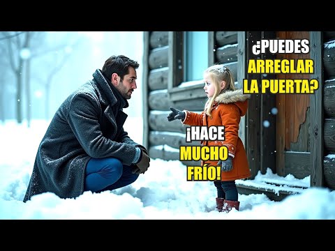 EN NAVIDAD UNA NIÑA POBRE PIDE ARREGLAR SU PUERTA Y UN VECINO MILLONARIO APARECE PARA CAMBIARLO TODO