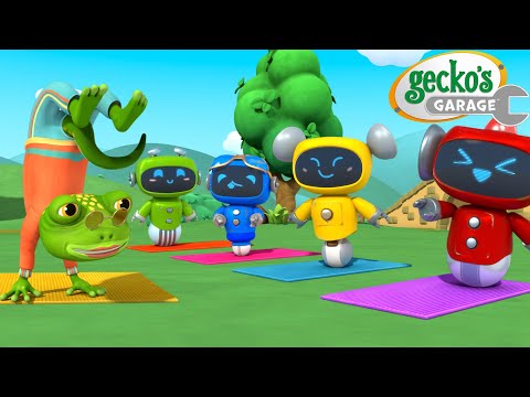 Yoga Time with Grandma! 🧘‍♀️ | Gecko's Garage 🚚 | Cartoons For Kids | Toddler Fun Learning