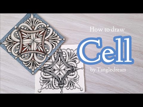 How to draw "Cell" by Tangle Dream