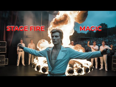 Bowie's STAGE Caught Fire During Show — He Turned Disaster Into THEATRICAL Magic