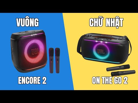 JBL PARTYBOX ON-THE-GO 2 vs ENCORE 2: Đại Chiến loa karaoke MỸ