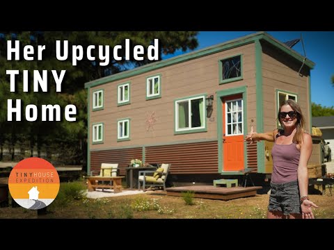 Solo Woman's affordable Tiny House & Van life - travels 50% of year!