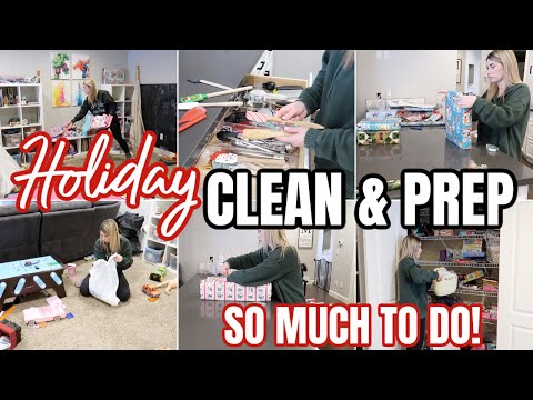 LAST MINUTE CLEAN & DECLUTTER WITH ME BEFORE THE HOLIDAYS | CLEANING MOTIVATION