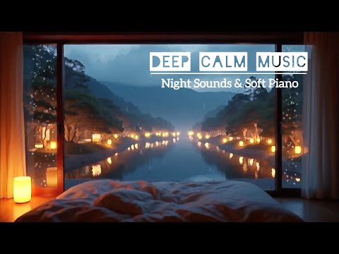 Gentle Piano with Rain Sounds | 3 Hours of Relaxing Healing Music for Stress Relief & Deep Sleep