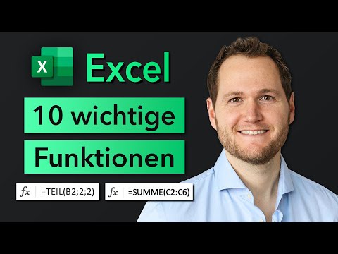 10 Excel Funktionen, die du kennen solltest