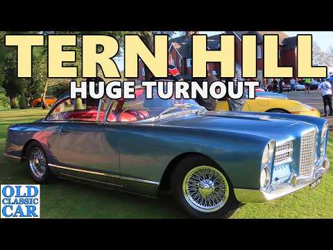 The TERN HILL HALL classic car evening meet 2025