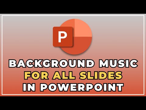 ✅How to add Background Music for all slides in PowerPoint (2022) 🎧🎼