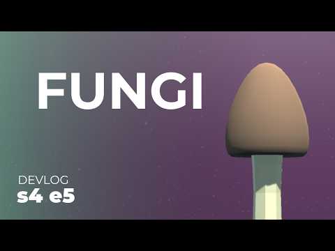 What's so hard about simulating fungi (indie devlog 4-5)