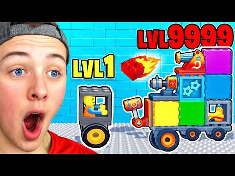 Upgrading LEGO CARS to MAX LEVEL! | Toys Crash Arena