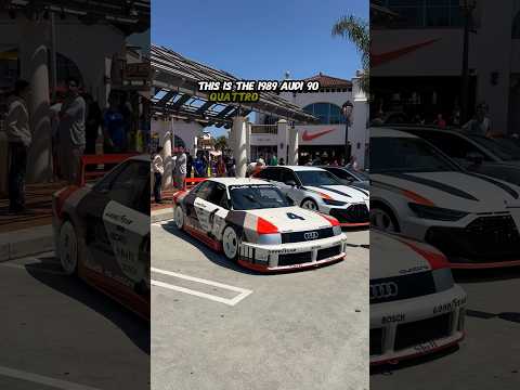 1989 Audi 90 Quattro IMSA GTO sounds gnarly