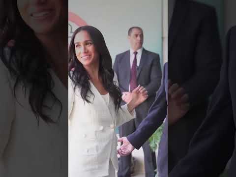 Duke and Duchess of Sussex join refugee summit in Jordan