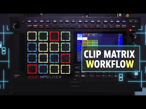 Clip Matrix on MPC Live 3 — Build a Full Beat from Scratch