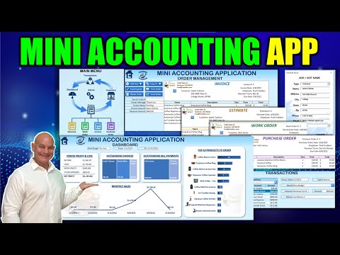 Learn How To Make A Mini Accounting Application In Excel Today - Full Masterclass