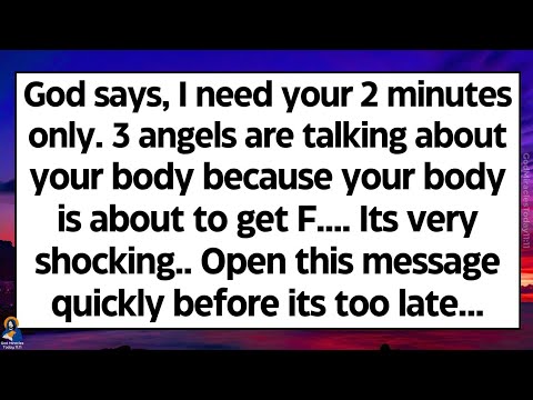 🧾God says, I need your 2 minutes only. 3 angels are talking about your body because your body is..