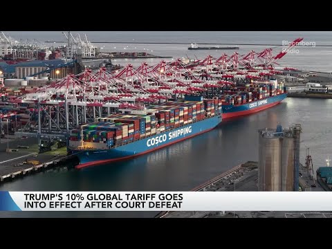 Trump’s 10% Levy Takes Effect as US Rebuilds Tariff Wall