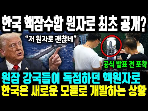 한국이 극비리에 숨겨뒀던 한국형 핵잠수함 원자로 최초 공개?, 원잠개발? 이미 끝났다는 말 도는 이유 ㅣ 원자로보다 핵심은 제어 기술, 소음을 원천 봉쇄하는 한국식 핵원자로 개발