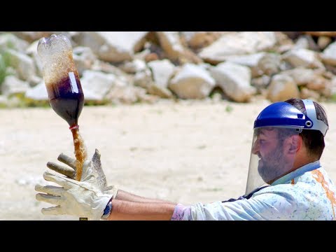 Coke & Butane = Slow Motion Rockets - The Slow Mo Guys 4K