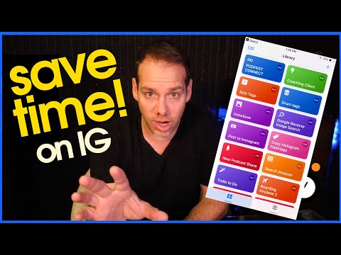 Productivity Hacks 101 Part 1 - Instagram Meets The Siri Shortcuts App!