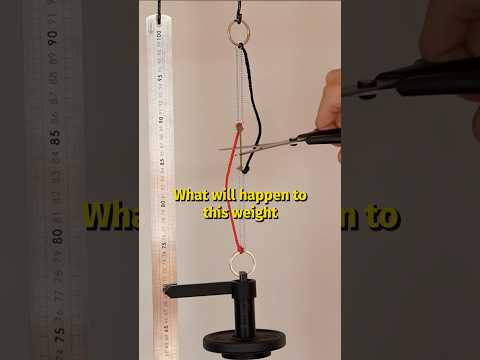 What happens if you cut the green rope?