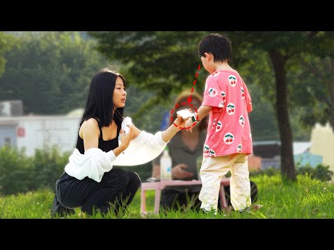 creative way for a child to get a phone number