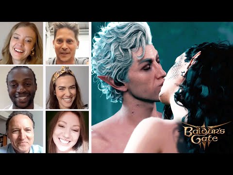 Baldur's Gate 3 Actors react to Romance Scenes