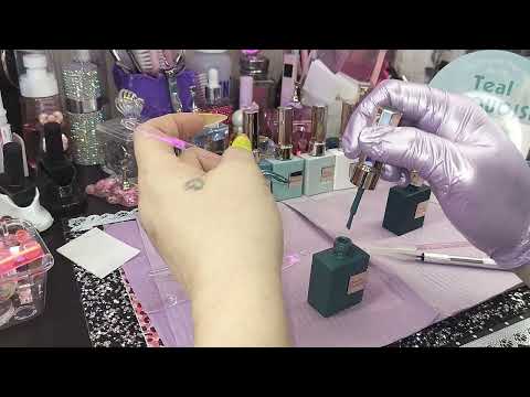 Double Rythm in-depth cure test Jan 9 2026 #fyp #fypシ゚viral #fypシ #nails #swatches #gelnails #gel 