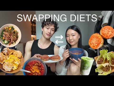 swapping diets with my supermodel boyfriend for 24 hours