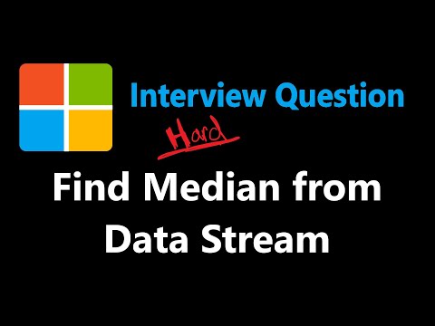 Find Median from Data Stream - Heap & Priority Queue - Leetcode 295