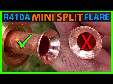 How To Make an R410A Flare for a Mini Split AC Unit Installation
