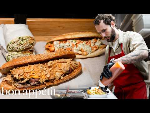 The Fine Dining Chef Behind One of NYC’s Best Sandwich Shops | On The Line | Bon Appétit