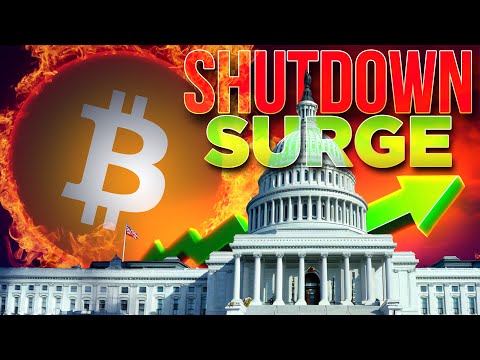 Bitcoin Surges on Government Shutdown🚀