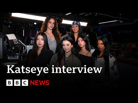 KATSEYE interview with BBC | BBC News