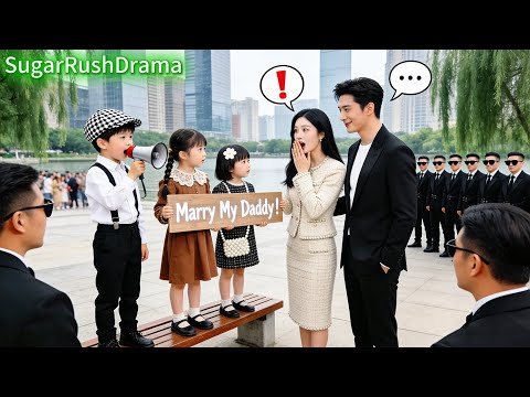 Three kids help their single CEO dad find love. kids and CEO take her home, whole family spoil her.