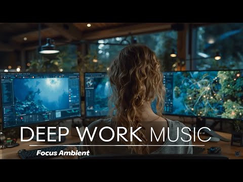 Deep Work Music ~ Achieve Flow State & Boost Productivity | Focus Ambient