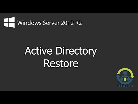How to perform a non-authoritative and authoritative AD restore on Windows Server 2012 R2